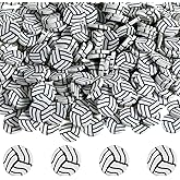 50g Mini Volleyball Polymer Clay Slices, Sports Polymer Clay Cutters, Tiny Clays Volleyball Pieces, Sports Sprinkles Ball for Jewelry Making, Nail Art, DIY Craft, Earrings, Sporty Decor,