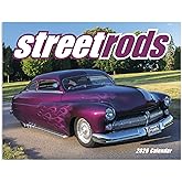 Street Rods Car 2026 Hanging Wall Calendar - 19" x 11" (Open) 2026 Monthly Appointment Planner and Organizer. These custom street rods will catch your attention all year.