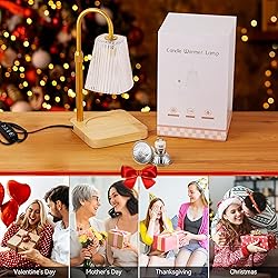 Candle Warmer Lamp with Timer and 2 Bulbs