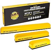 Dura-Gold Pro Series K-Block Sander Firm & Flex Hand Sanding Block Kit, 9", 16" and 24" with Hook & Loop Backing and PSA Sandpaper Conversion Adapter Pad, Automotive Marine Paint Prep Sand Woodworking