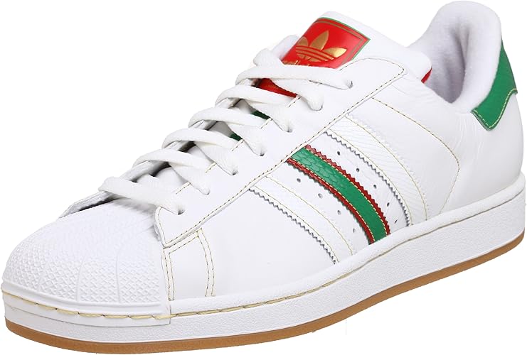 red adidas superstar 2