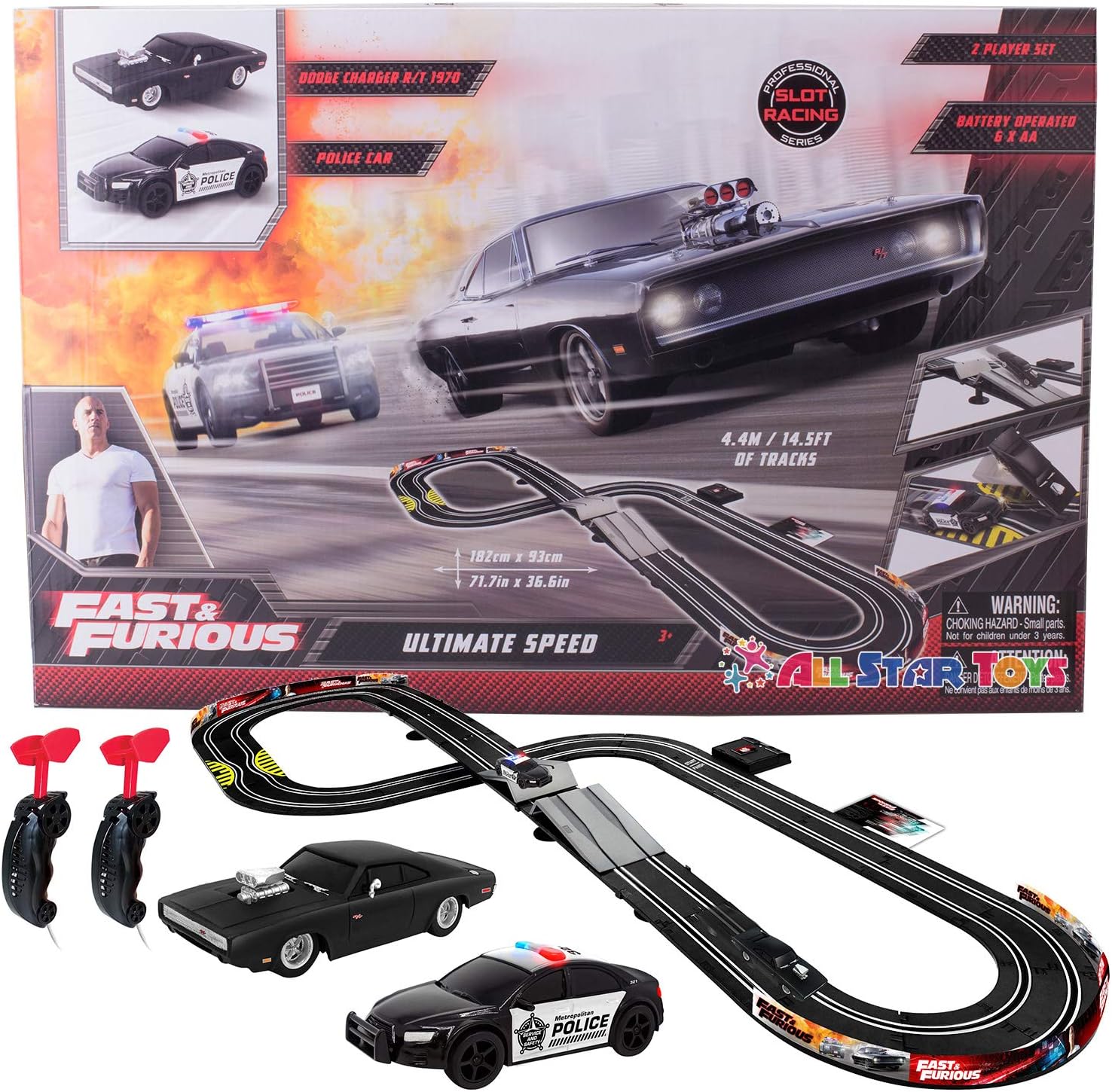 Fast \u0026 Furious Ultimate Speed Slot Car 