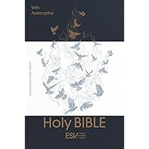 ESV Holy Bible with Apocrypha, Anglicized Deluxe Leatherette