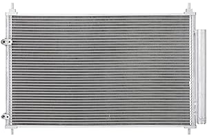 Klimoto Condenser | Compatible with Toyota Corolla Matrix 2009-2012 XB Vibe 1.8L 2.4L L4 | Compatible with SC3030105 8845012280 88450-02330