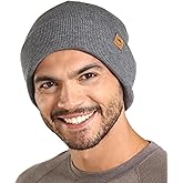 Tough Headwear Merino Wool Beanie Cap - Moisture-Wicking Winter Hats for Women - Stretchy Men’s Beanie - Soft Wool Cap