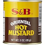 S&B Oriental Hot Mustard Powder, 3-Ounce