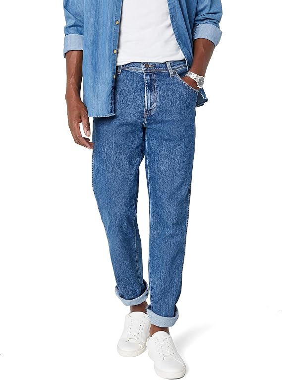 Wrangler Regular Fit Straight Leg Vaqueros para Hombre