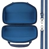 Lebakort Hard Case Compatible with JBL Charge 6 Waterproof Speaker (Blue Case)