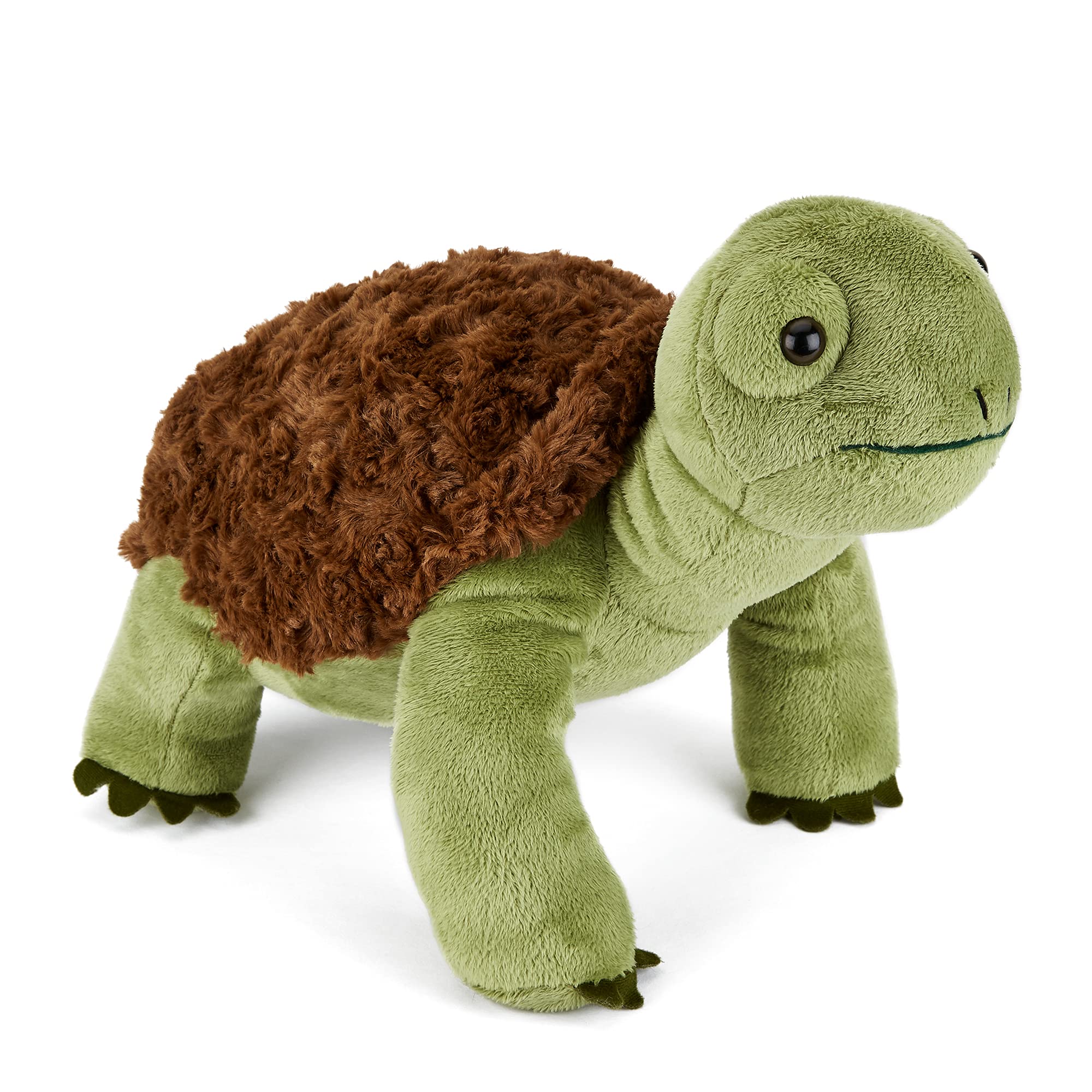 Zappi Co Children's Realistic Lifelike Large Plush Toy - Soft & Cuddly Stuffed Animal for Boys and Kids (34cm Length) (Tortoise)