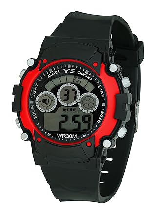 Crude Digital Black Dial Watch for Kids- rg386