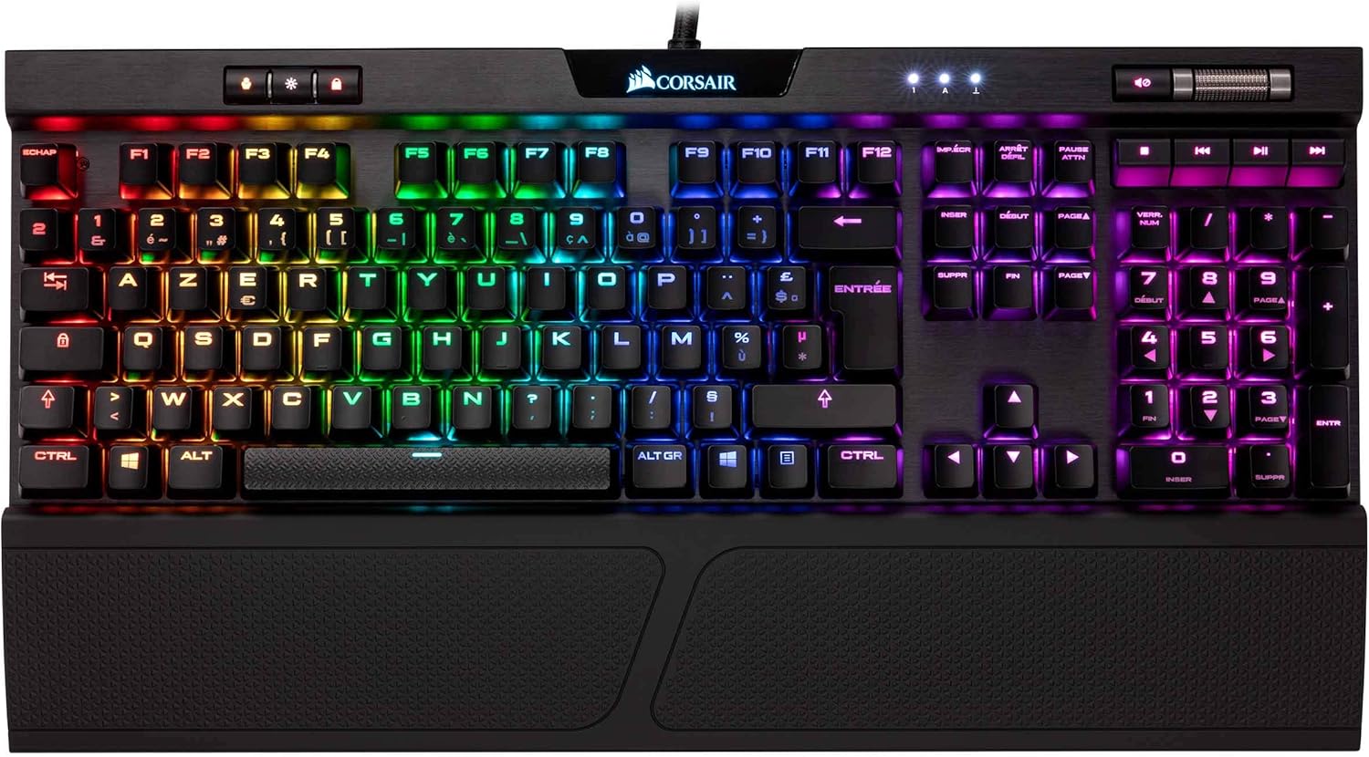 Corsair K70 RGB MK.2 Mechanical Gaming Keyboard (Cherry MX Blue