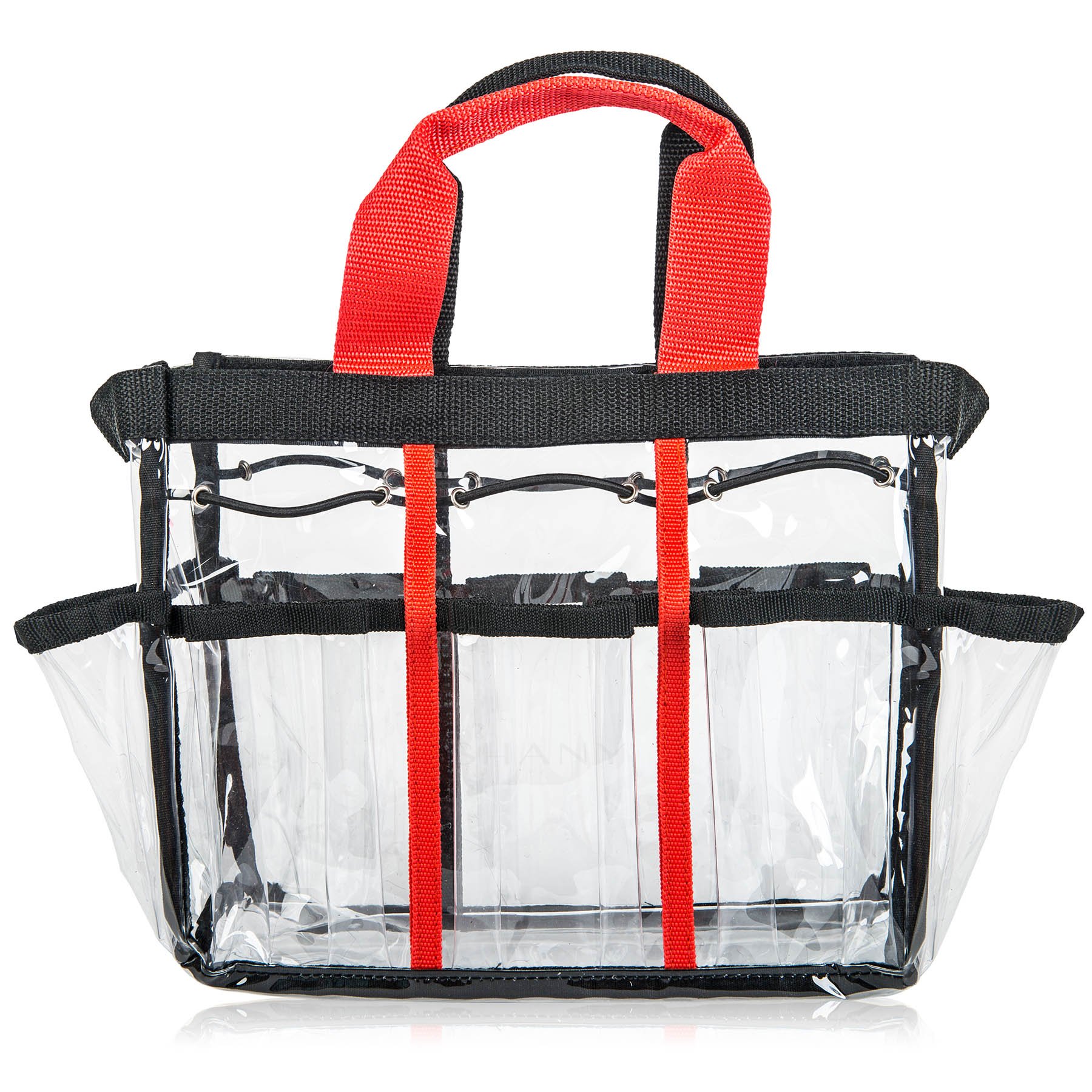 SHANY Clear Travel Makeup Bag - Cosmetics Organizer - Ready Set