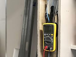Universal Multimeter Magnet, Hook, and Clip Hanging
