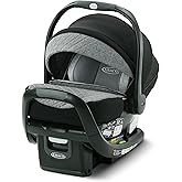 Graco SnugRide SnugFit Elite Infant Car Seat, Anti Rebound Bar for Extra Safety, SnugLock Easy Install, Premium softgood, All