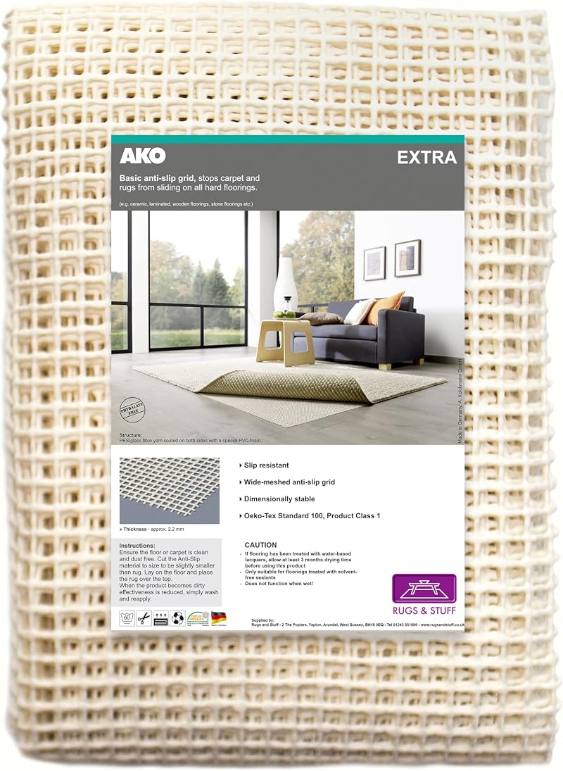Rugs & Stuff AKO Extra Anti Slip Rug Gripper Pad 60x200cm