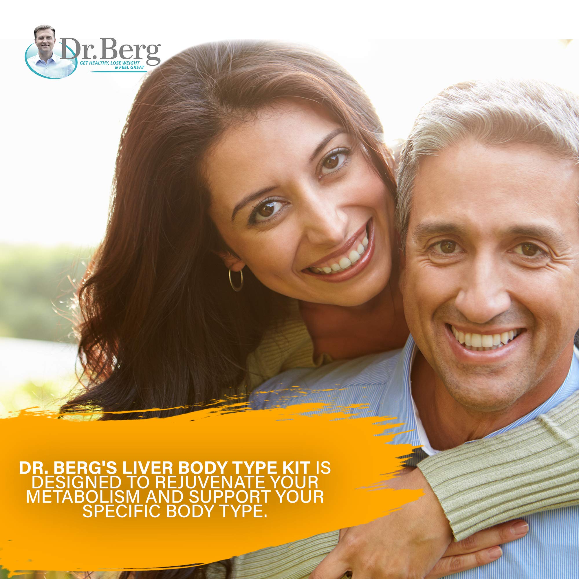 Dr. Berg's Liver Body Type Kit - Rejuvenate Your Metabolism & Support