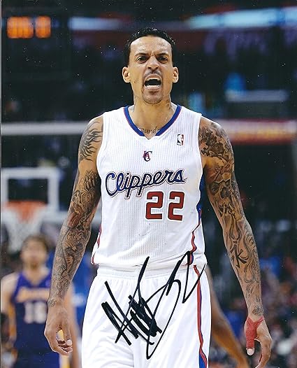 Autographed Matt Barnes 8x10 Los Angeles Clippers Photo At