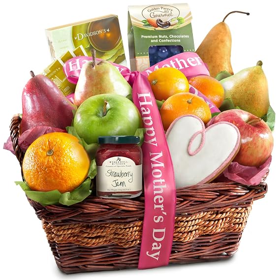 Mother's Day Fruit Gift Basket Gourmet Fruit Gifts