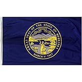 Annin Flagmakers Nebraska State Flag USA-Made to Official State Design Specifications, 3 x 5 Feet (Model 143260)