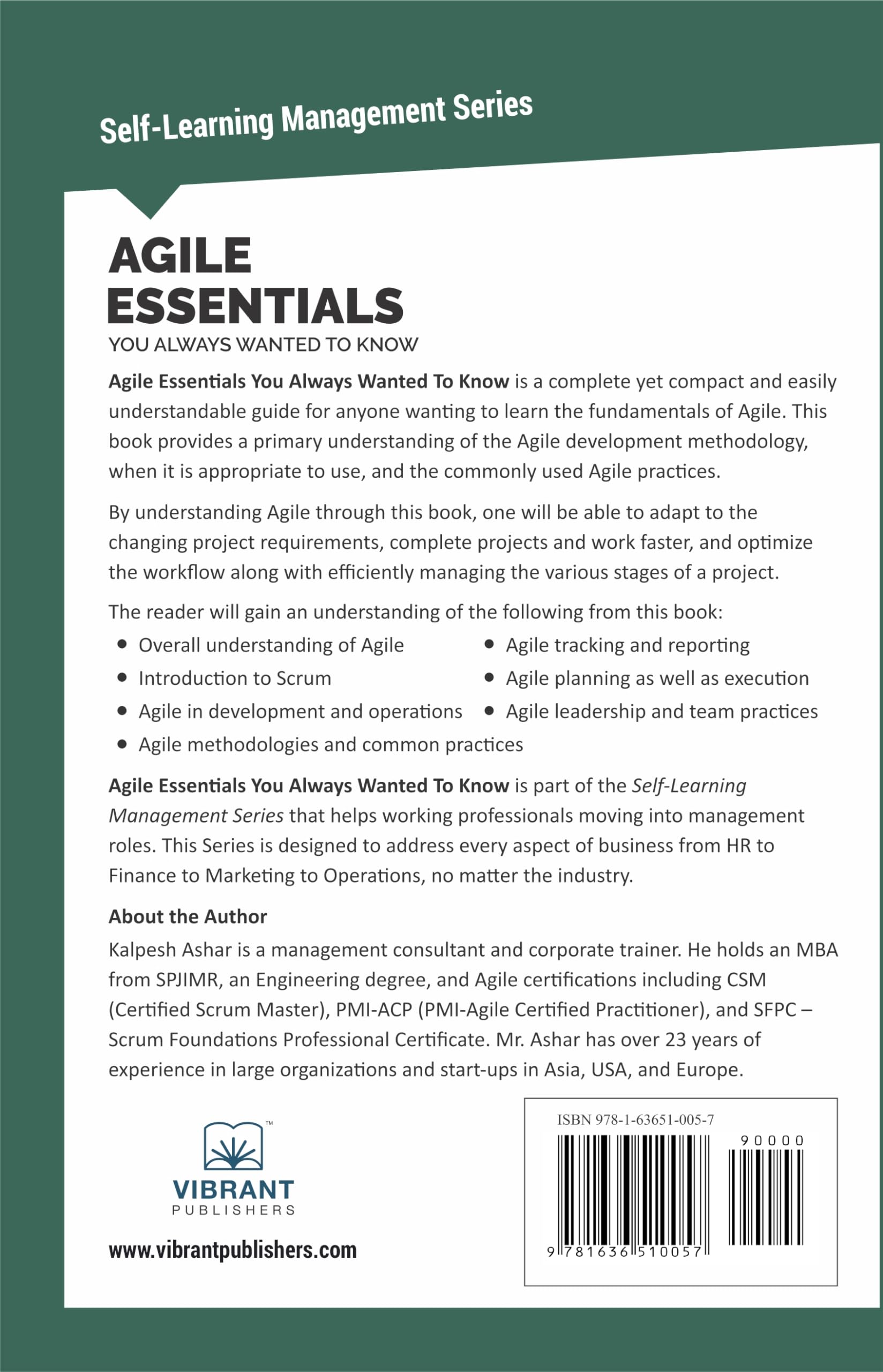 Agile Essentials You Always Wanted To Know: A Beginner’s Guide to Scrum, Agile Planning, Execution, Project Management & Agile Methodologies