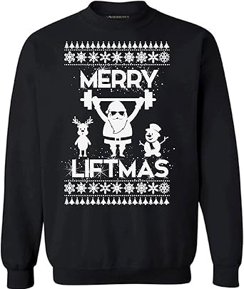 merry liftmas sweater