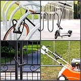 Sportneer 17mm Heavy Duty D Lock with Mounting Bracket and Keys view 6