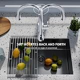 APPASO Kitchen Tap Sink Mixer with Pull Out Sprayer 360° Chrome 3 Modes view 4