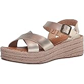 Amazon Essentials Women's Flatform Espadrille Sandal