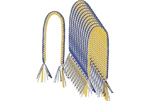 TFTAFAN Graduation Ribbon Leis 2024 Graduation Leis Necklace Congrats grad Graduation Necklace Braided Necklace with class of 2024 tassels Graduation Gift Party Accessories for Women and Men