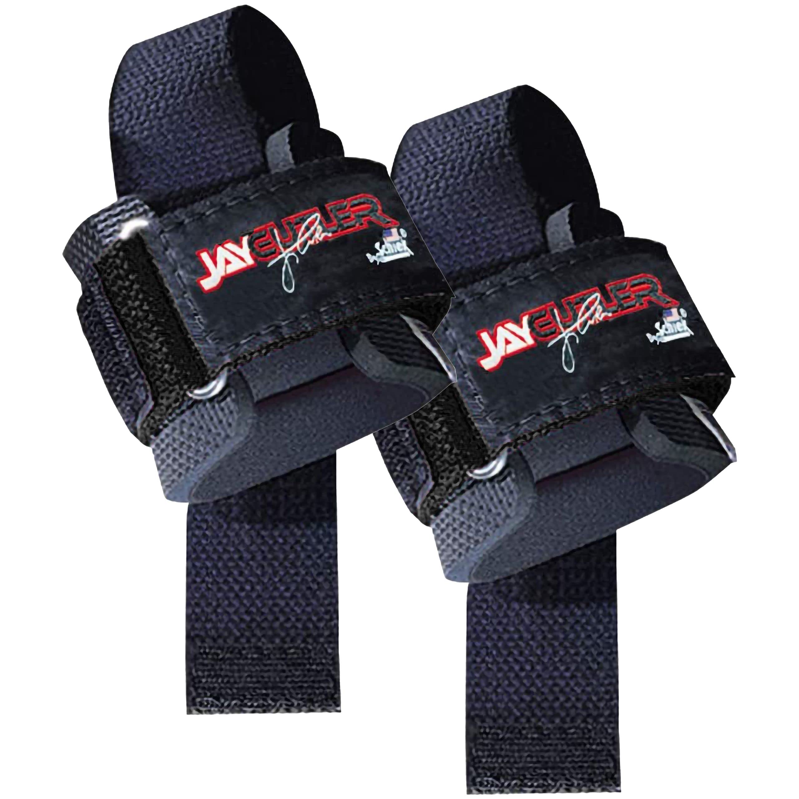 Schiek Sports Model J1000PLS Jay Cutler Signature Power Lifting Straps, Black