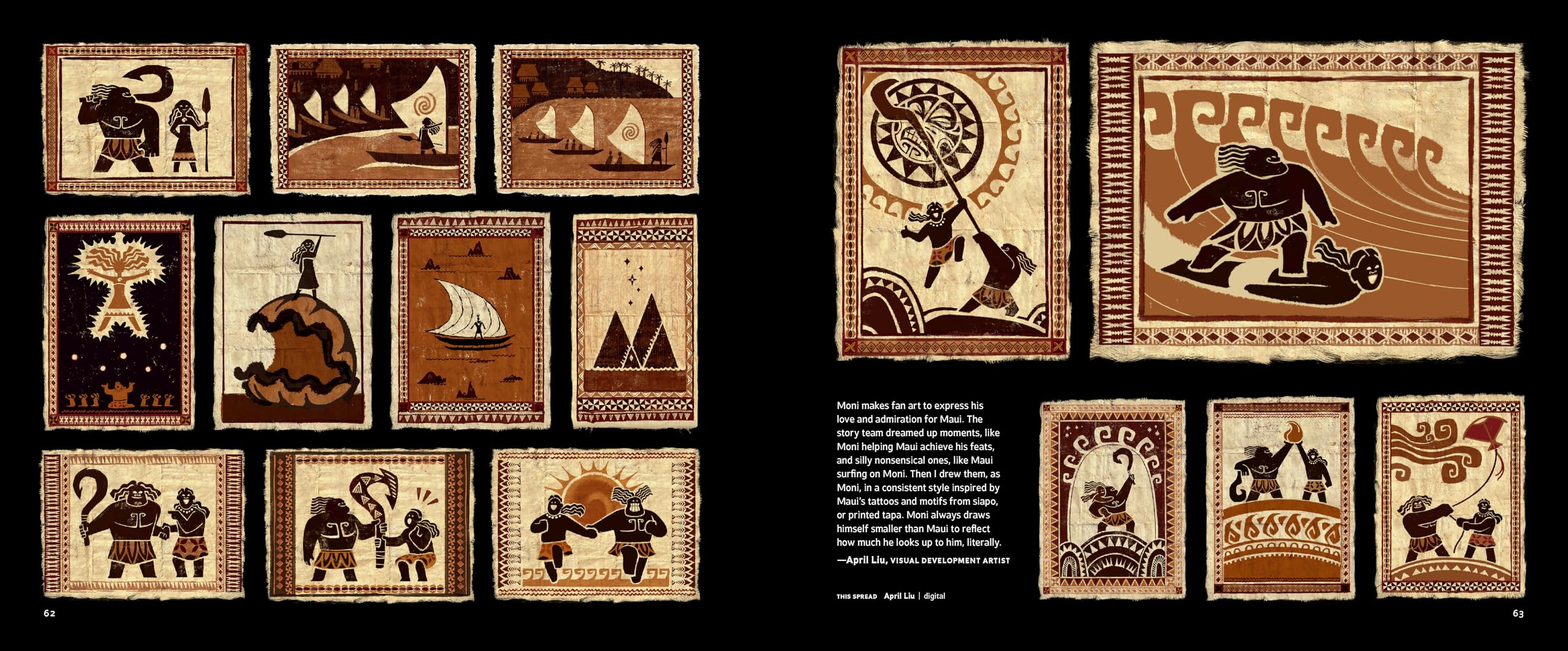 Disney The Art of Moana 2