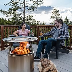 Solo Stove Ranger Heat Deflector, with 3 Detachable
