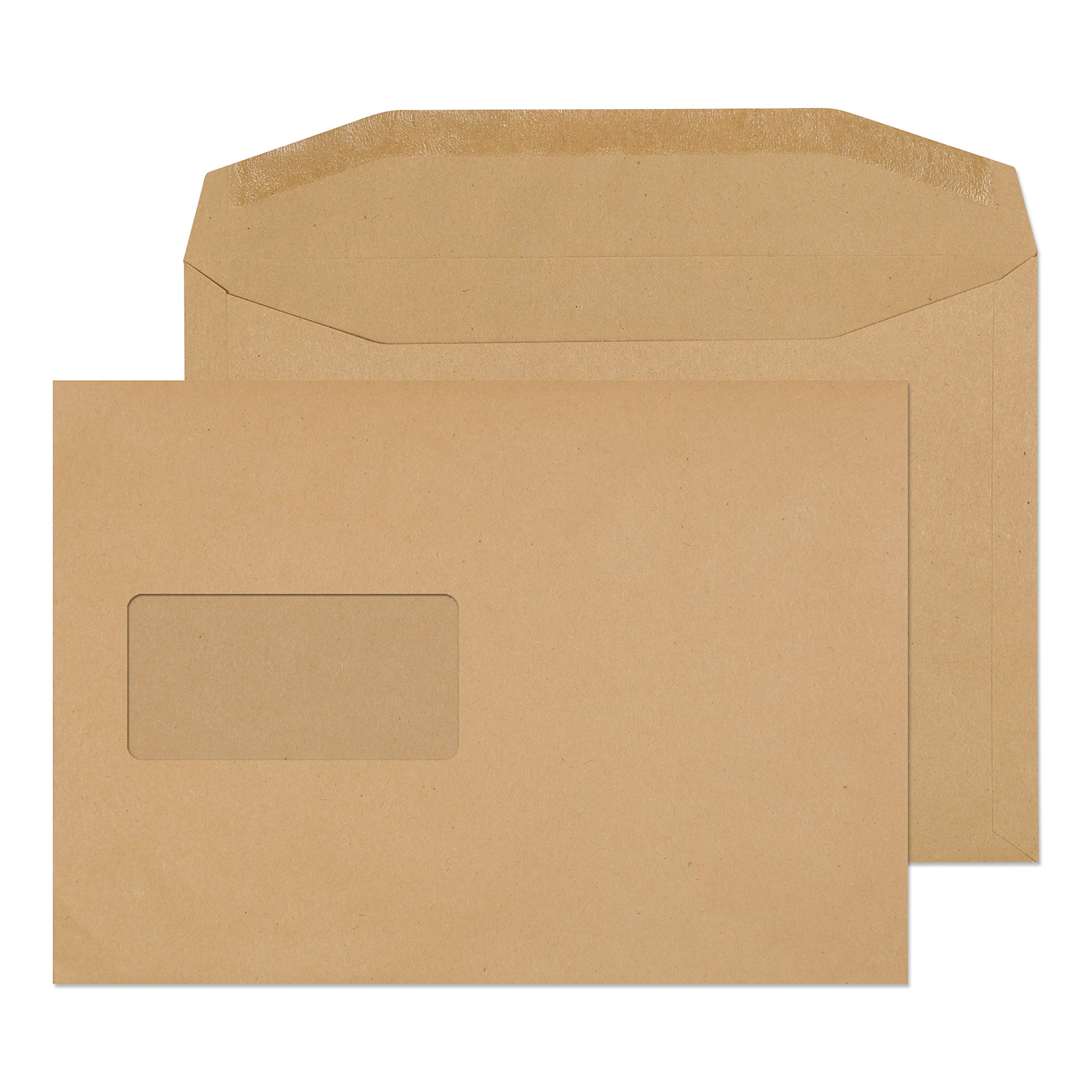 Blake Purely Everyday C5++ 162 x 238 mm 80 gsm Manilla Gummed Mailer Window Envelopes (1008) - Pack of 500