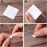 JANYUN 560 Pcs Double Sided Sticky Dots 6mm Clear Removable Putty view 3