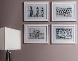 JELLYSUB 32 Pairs Medium Picture Hanging Strips White Heavy Duty view 6