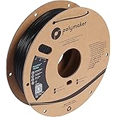 Polymaker TPU Filament 1.75mm Black, 0.75kg Shore 95A Flexible 3D Printer Filament 1.75mm - PolyFlex TPU95 3D Printing TPU Filament 0.75kg Black Soft Flexible Filament