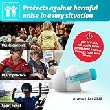 Alpine Pluggies Kids Earplugs Small Ear Canal Noise Cancelling 5-12 Flying view 2