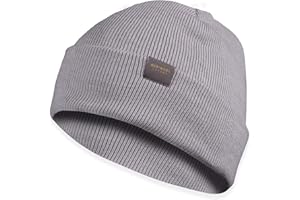 MERIWOOL Kids’ Beanie - Merino Wool Ribbed Knit Winter Hat for Boys and Girls