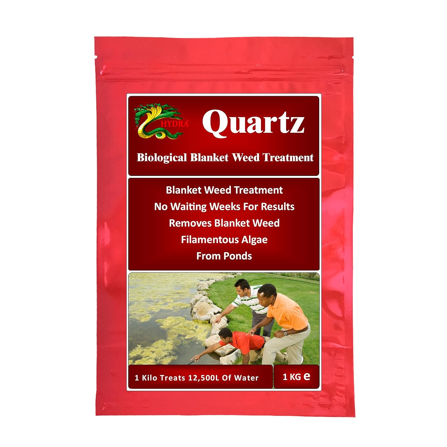 HYDRA Pond Blanket Weed Treatment QUARTZ 1Kg +Rapid Action +Immediate