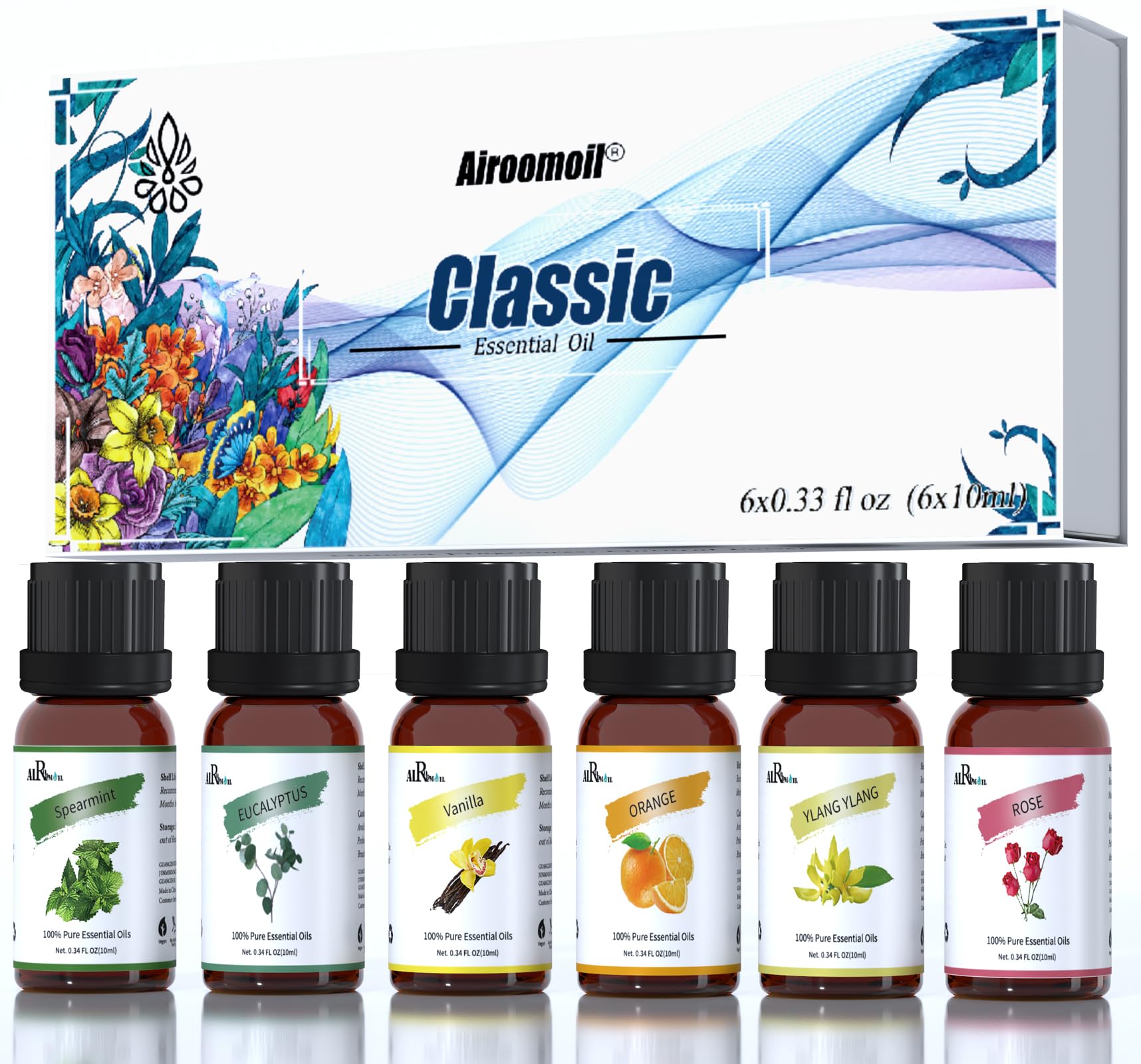 Essential Oils Set: Top 6 Blends for Diffusers for