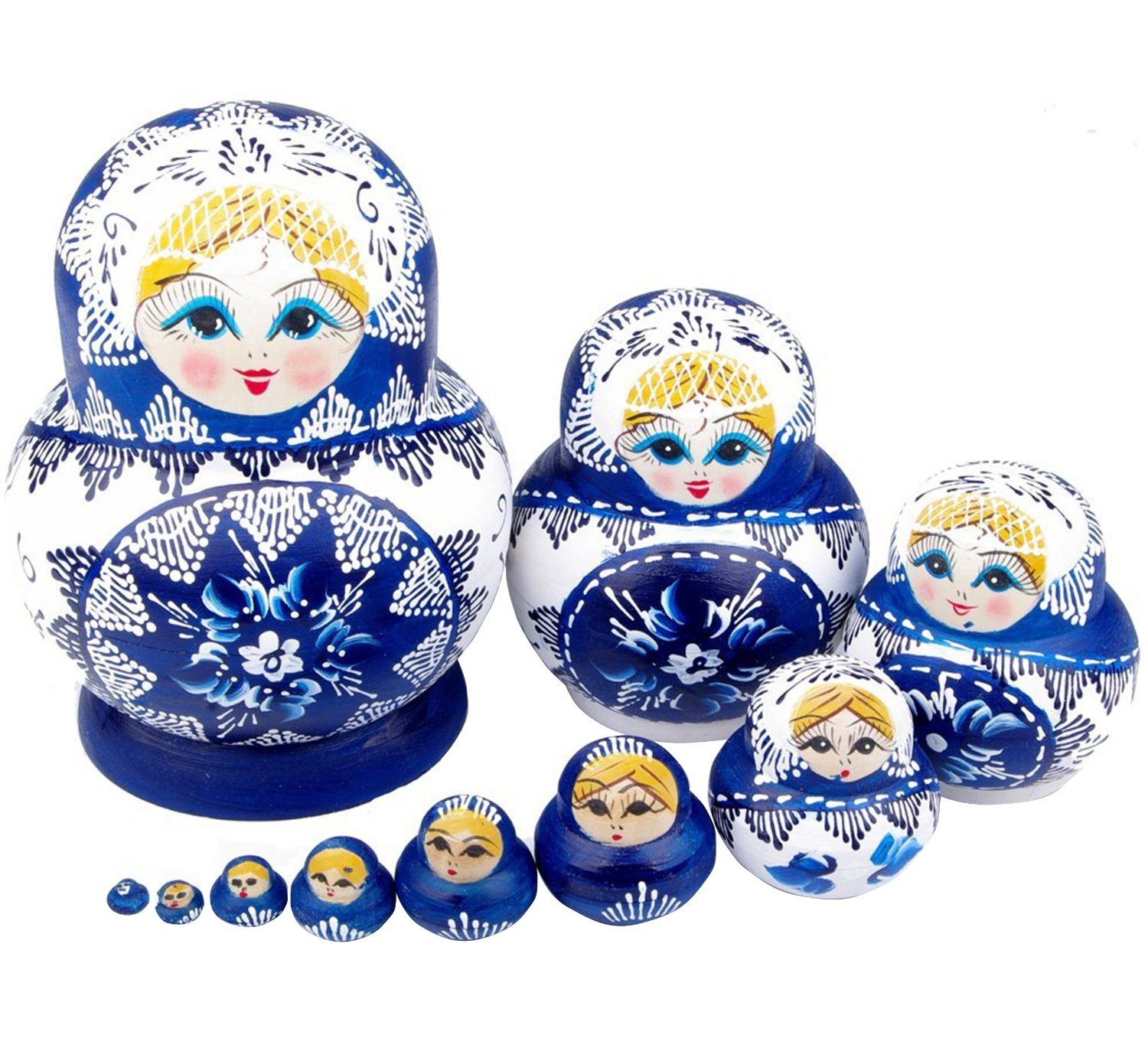 NuoYa001 Limited Edition Popular Set of 10pc Russian