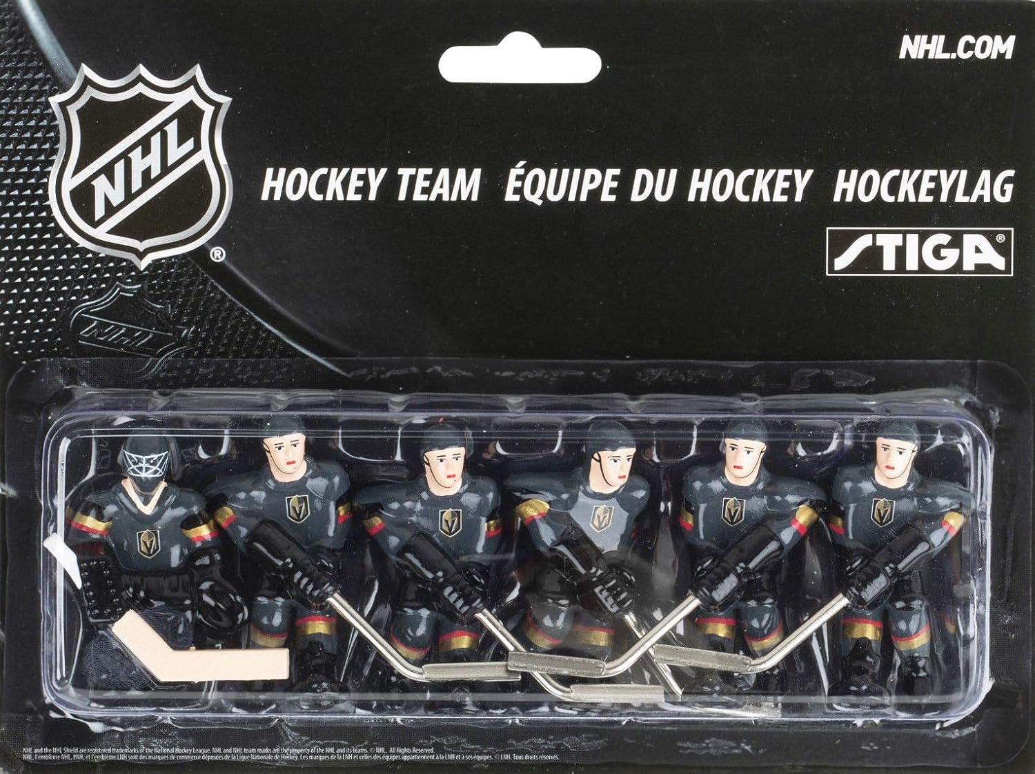 Amazon Com Stiga Nhl Las Vegas Golden Knights Table Top Hockey