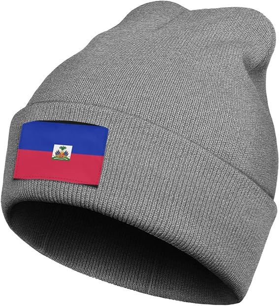 coolgood Beanie Hats for Men Women's HaitiofFlag