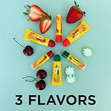 Carmex Moisturizing Lip Balm 3 Tubes Assorted Flavors Cherry Strawberry view 2