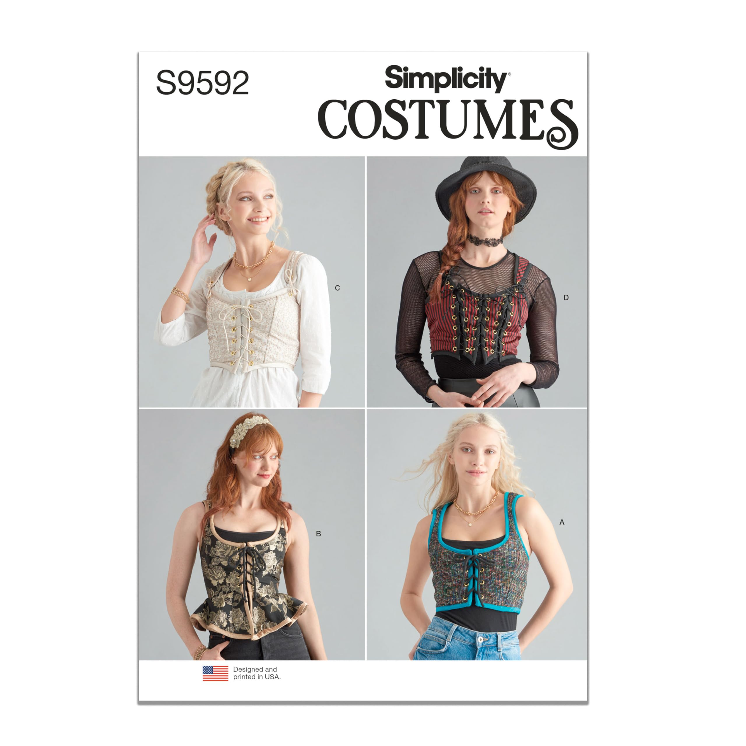 Simplicity SS9592EE Misses Costume EE (14-16-18-20)