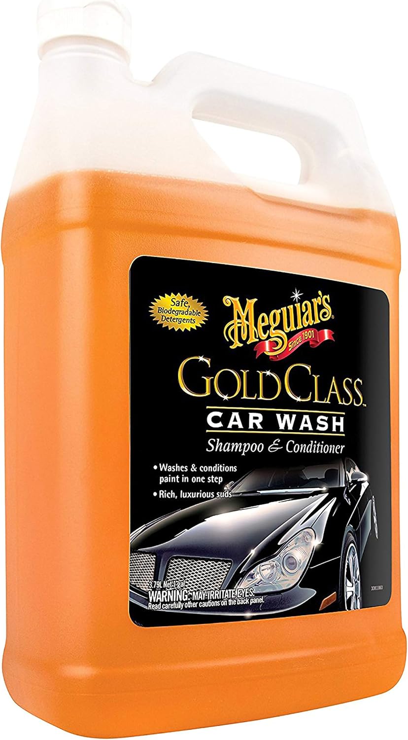 Meguiar's G7101FFP Gold Class Car Wash - 1 gallon: Automotive