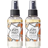 Zum Indigo Wild Mist Room & Body Spray - Aromatherapy Essential Oil Spray - Natural Body Mist & Room Spray - Amber Scent - 4 fl oz (2 Pack)