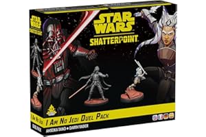 Asmodee Star Wars Shatterpoint I Am No Jedi Duel Pack - Includes Ahsoka Tano & Darth Vader, Tabletop Miniatures Strategy Game