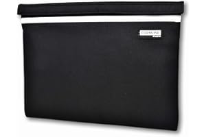 FORMLINE SUPPLY FORMLINE Smell Proof Bag (12"x"9) with Double the Odor Proof Technology - Larger No Smell Container w/Handle, Internal Pockets & Backpack Hook - Container/Case to Eliminate Scents and Smelly Odor