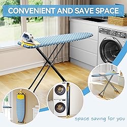 KINGBOARD Ironing Board, Compact Iron Board with
